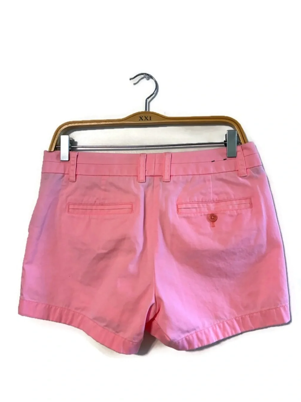 J. Crew Bubblegum Pink Chino Shorts 100% cotton Women’s size 4 26 small
